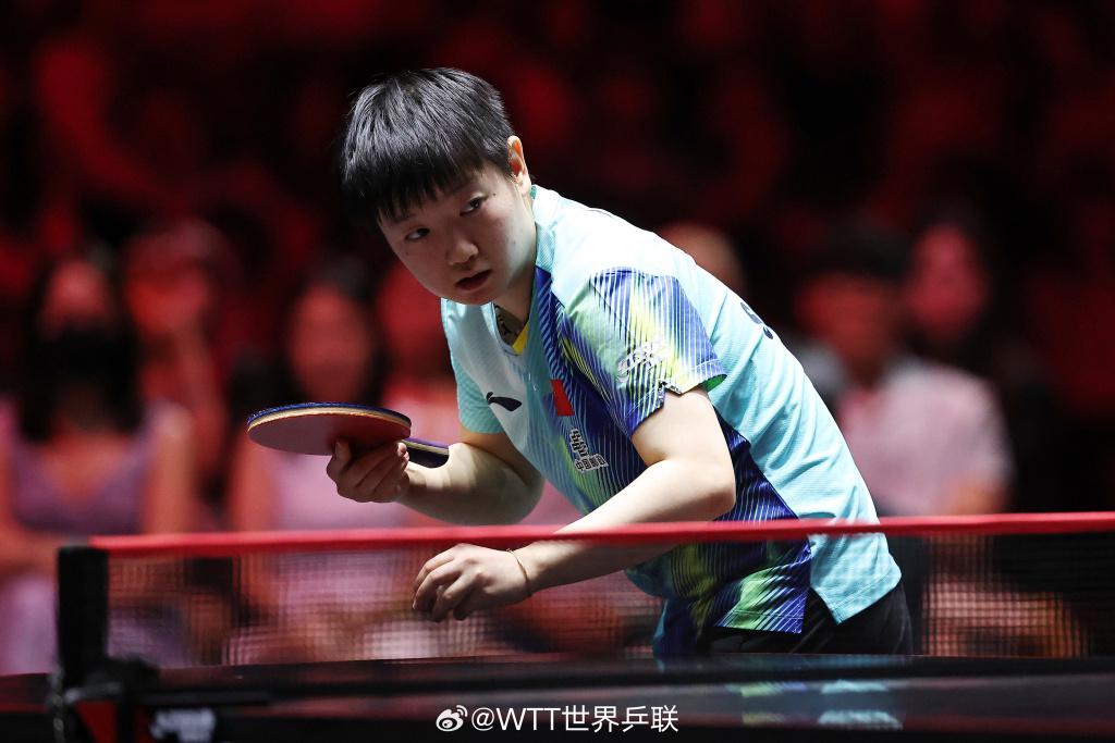 开云体育-新加坡大满贯女单决赛，孙颖莎击败王曼昱收获冠军